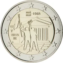The 50th anniversary of May 1968 events in Belgium