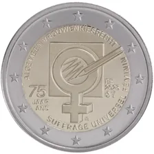 The 75th anniversary of the national suffrage for women in Belgium