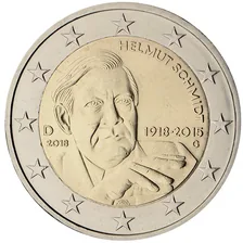 The 100th birthday anniversary of the great German statesman and Chancellor Helmut Schmidt (1918-2015)