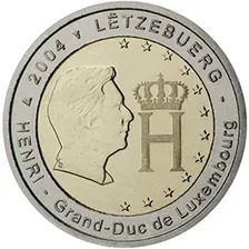 Effigy and monogram of Grand-Duke Henri