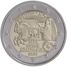 200th anniversary of the start of the horse-drawn express mail coach service between Vienna and Bratislava